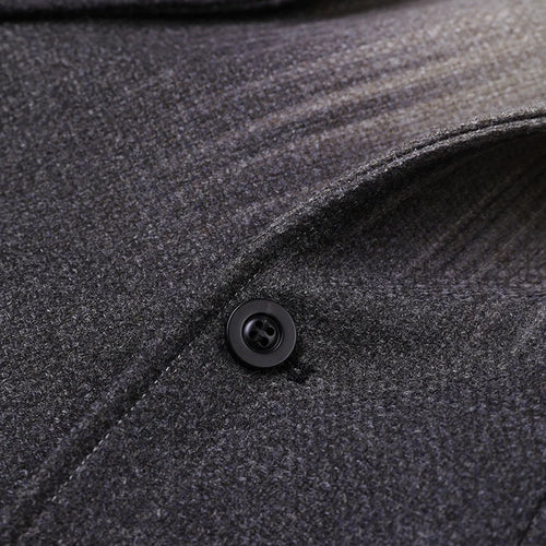 Load image into Gallery viewer, Loose Fit Irregular Button Elegant  Woolen Coat New Lapel Long Sleeve Women Jacket Fashion Tide Autumn Winter 2025 1DH3587
