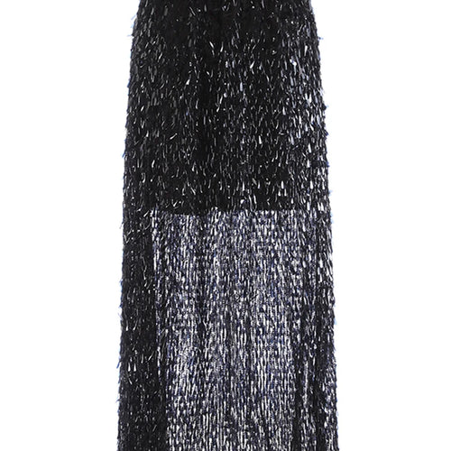 Load image into Gallery viewer, High Elastic Waist Khaki Sequins Shining Elegant Long Party Half-body Skirt Women Fashion New Spring Autumn 2025  1DJ1076
