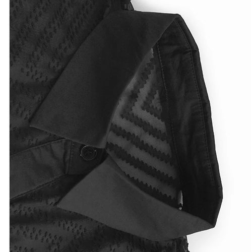 Load image into Gallery viewer, Women Blue Grid Hollow Out Big Size Midi Shirt Dress New Lapel Short Sleeve Fashion Tide Spring Summer 2025 1DJ1208
