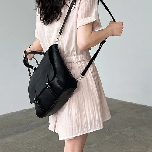 Load image into Gallery viewer, Beige Shirt Thin Half-body Skirt Two Pieces Suit New Lapel Short Sleeve Women Fashion Tide Spring Summer 2025 1DJ1239
