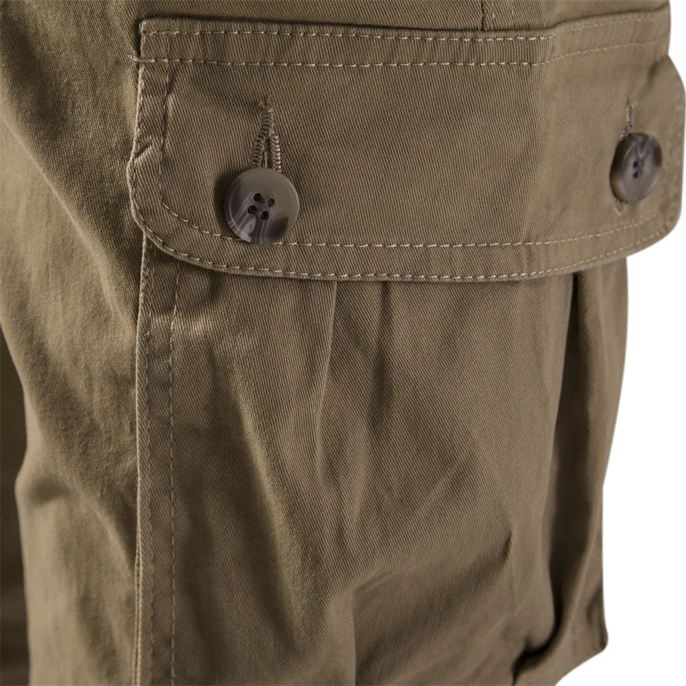 Men's Cargo Pants Multiple Pockets Trousers Zipper Fashion Outdoor Sportswear Pants for Men Spring  Joggers Men