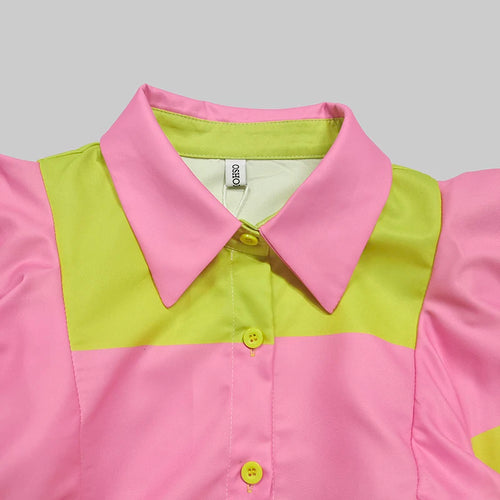 Load image into Gallery viewer, Women Contrast Color Maxi Dress 2025 Summer Elegant Pleated Stripes Belted with Pockets Party Long Dresses for Woman
