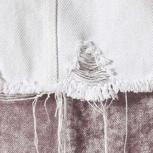 Load image into Gallery viewer, Velvet Denim T-shirt Half-body Skirt Two Pieces Suit New Slash Neck Long Sleeve Women Fashion Spring Autumn 2025 7AB6039
