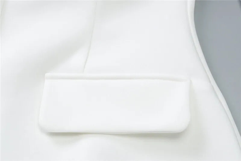 Deep V Neck Long Sleeve Sexy Mini Dress For Women Fashion Two Pocket High Waist A-line Club Party Sexy Dress Elegant