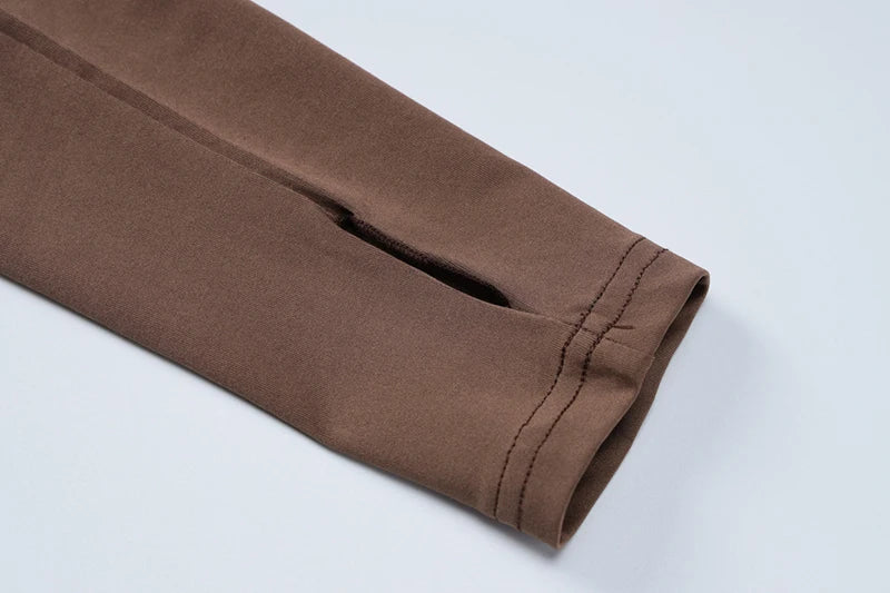 Ruched Draped Sexy Maxi Dress For Women Fashion O Neck Long Sleeve Bodycon Club Party Long Dress Female Elegant Dresses