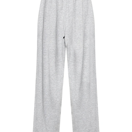 Load image into Gallery viewer, High Waist Gray Denim Burr Color-block Long Casual Wide Leg Jeans New Women Trousers Fashion Spring Autumn 2025 7AB4255
