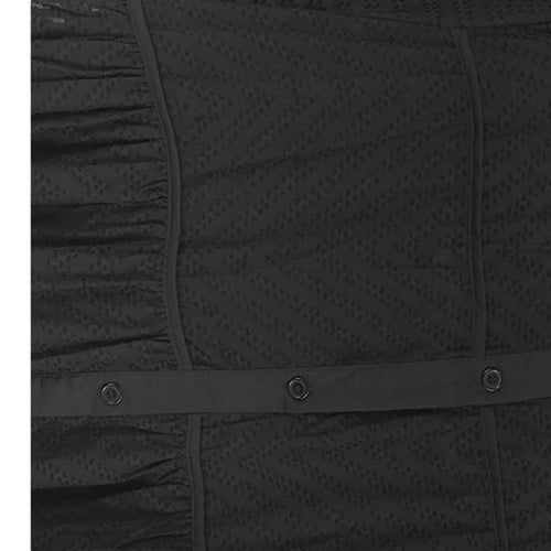 Load image into Gallery viewer, Women Blue Grid Hollow Out Big Size Midi Shirt Dress New Lapel Short Sleeve Fashion Tide Spring Summer 2025 1DJ1208
