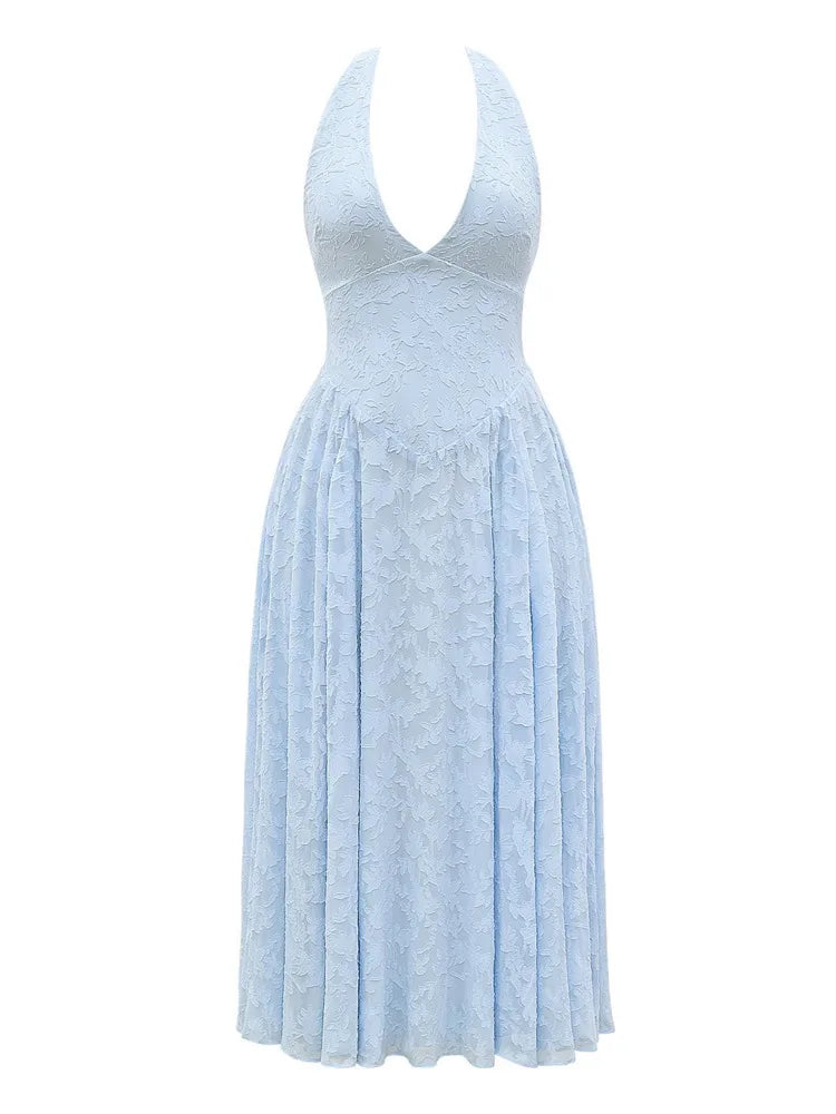 Elegant Sleeveless Bodycon Pleated Women Dress Sexy Backless Zipper Party Club Evening Dress Deep V Collar Party Vestido