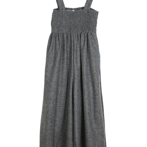 Load image into Gallery viewer, Women  Strap Vintage Pleated High Waist Ankle-length Wide Leg Pants New Autmn Winer Loose Fashion 2025  Tide OB198
