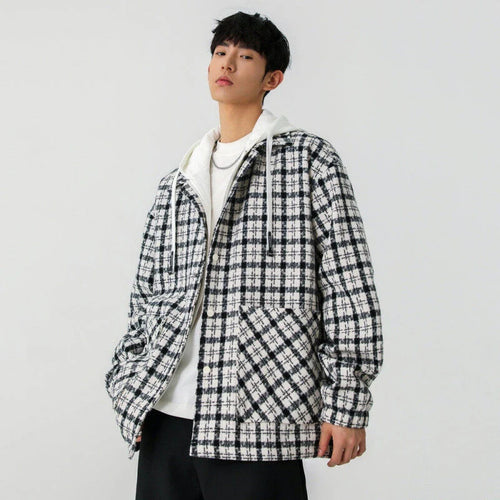 Load image into Gallery viewer, Male Hooded Jackets Spring New High Street Mulit Pockets Fashionable Jacket American Style Men&#39;s Wear Short Coat 9W1276
