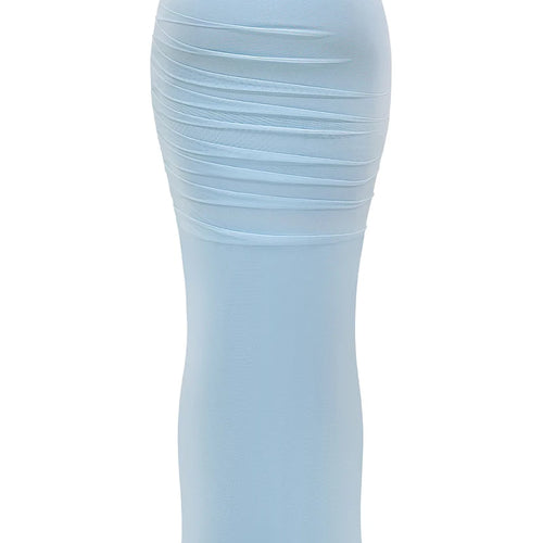 Load image into Gallery viewer, Sexy Two Pieces Sets For Women Strapless Off-shoulder Sleeveless Tops And Elegant High Waist Long Skirt Two Pieces Sets
