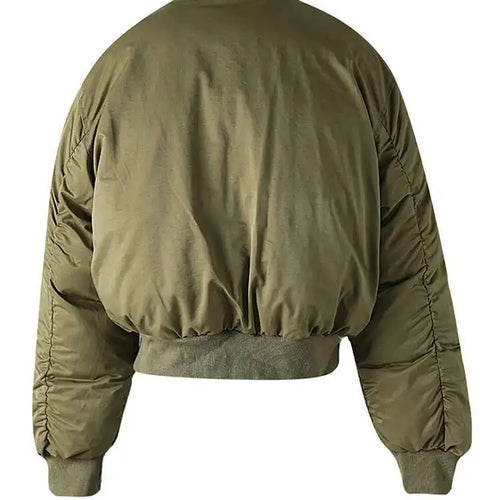 Load image into Gallery viewer, Army Green Thick Warm Big Size Cotton-padded Coat Long Sleeve Women Parkas Fashion Tide New Autumn Winter 2025 CPG2505
