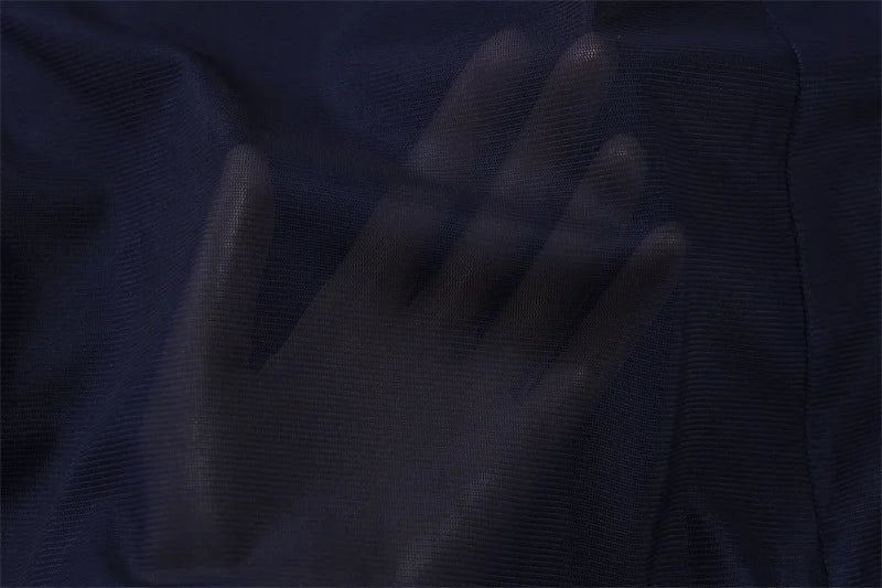 Deep V Neck Print Sexy Maxi Dress Women Gown Blue Halter Sleeveless Backless High Waist Split Long Dress Clubwear