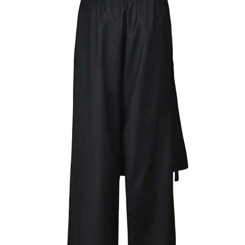 Load image into Gallery viewer, High Elastic Waist Black Irregular Long Wide Leg Pants New Loose Fit Trousers Women Fashion Spring Autumn 2025 1DF366401
