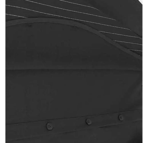 Load image into Gallery viewer, Women Black Striped Drawstring Big Size Knee-Length Dress New Lapel Long Sleeve Fashion Tide Spring Autumn 2025 1DH9966
