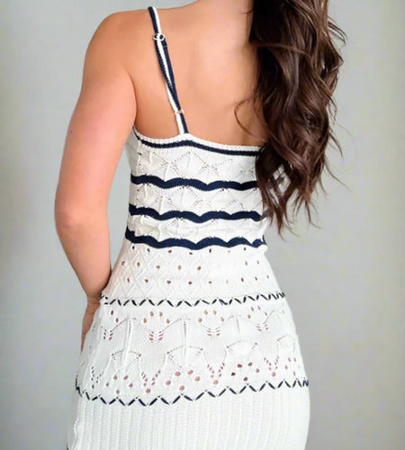 Sexy Splicing Hollow Out Sleeveless Crochet Knitted Tunic Beach Cover Up Cover-ups Beach Dress Beach Wear Beachwear Female V6122