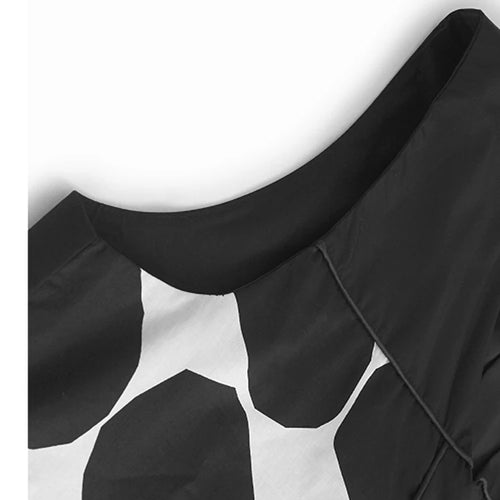 Load image into Gallery viewer, Big Size Black Dot Vest Wide Leg Pants Two Piece Suit New V-Neck Sleeveless Women Fashion Tide Spring Autumn 2025 1DJ1105
