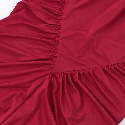 Load image into Gallery viewer, Halter Ruched Sleeveless Sexy Maxi Dress Women Gown Fashion Slim High Waist Evening Club Party Split Long Dress
