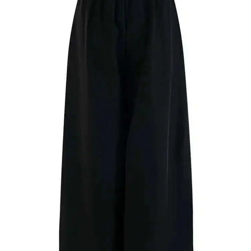 Load image into Gallery viewer, High Elastic Waist Black Irregular Bandage Long Wide Leg Pants New Trousers Women Fashion Tide Spring Autumn 2025 CPG2302
