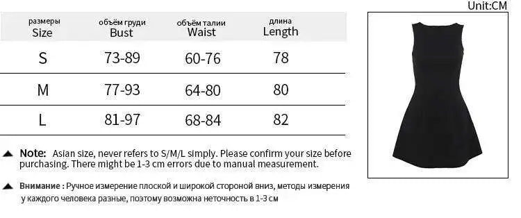 Elegant Backless Mini Tank Dress For Women Fashion Black O Neck Sleeveless Club Party A-line Basics Sexy Dress New