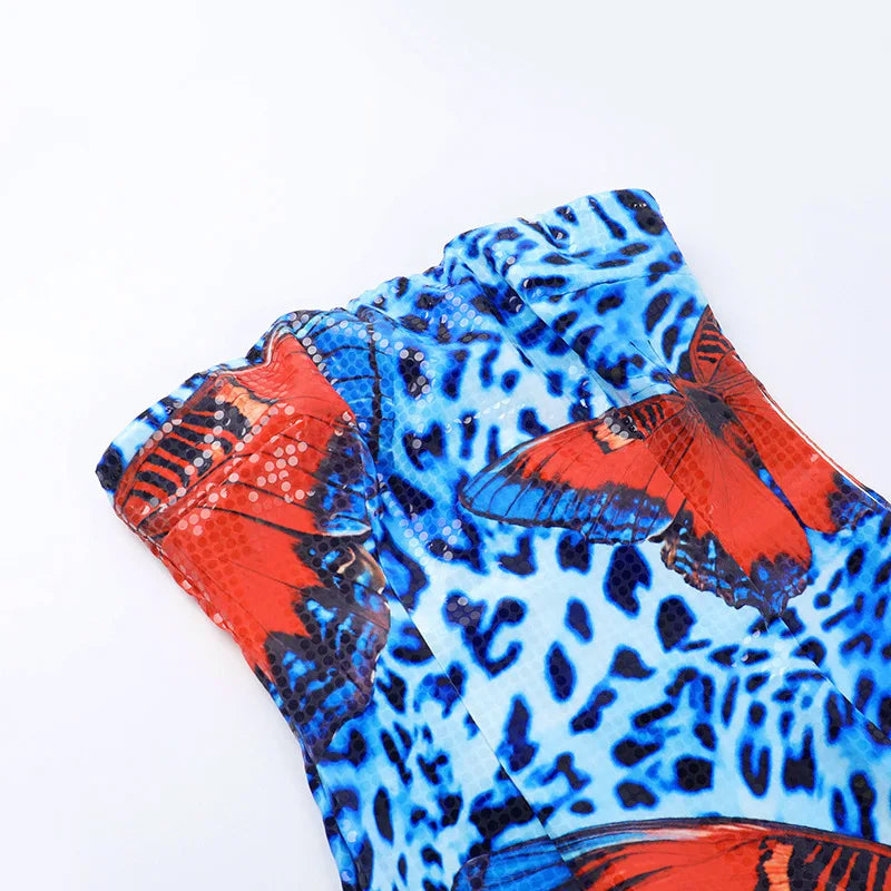 Sequins Off-shoulder Sexy Mini Dress Women Summer New Strapless Sleeveless Backless Beach Vacation Club Party Dress