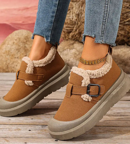 Women's Boots Casual Winter Shoes For Woman 2025 New Fur Shoes Winter Boots For Ankle Snow Botas Mujer Keep Warm Footwear Women