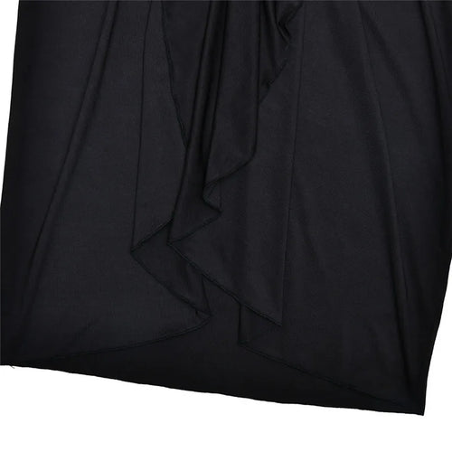 Load image into Gallery viewer, Turtleneck Thigh High Split Sexy Maxi Dress For Women Fashion Long Sleeve Draped Bandage Bodycon Club Long Dress
