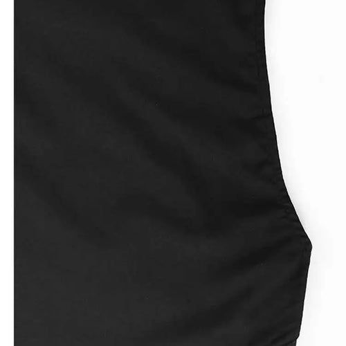 Load image into Gallery viewer, Women Black Irregular Drawstring Big Size Long Dress New Round Neck Sleeveless Fashion Tide Spring Summer 2025 1DH6574
