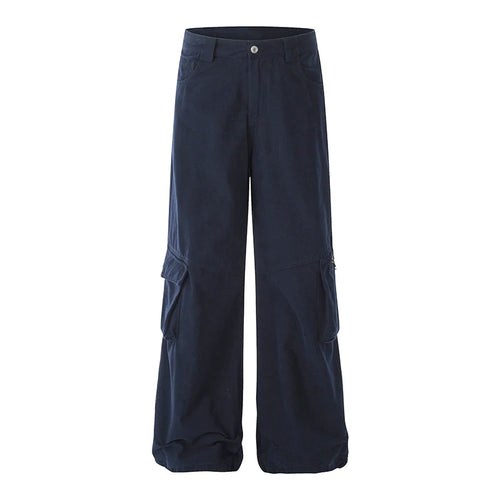 Load image into Gallery viewer, Men's Cargo Pants New American Style Straight Leg Trend High Street Stylish Solid Color Multi Pockets Male Clothing 9W1922
