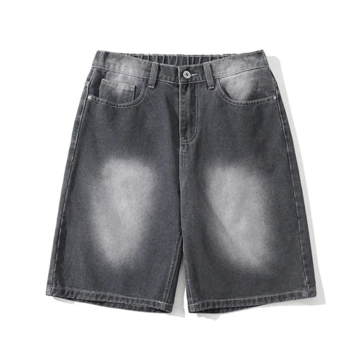 Load image into Gallery viewer, Men's Denim Shorts New Summer American High Street Style Gradient Color Simple Straight Leg Trendy Male Pants 9W1811
