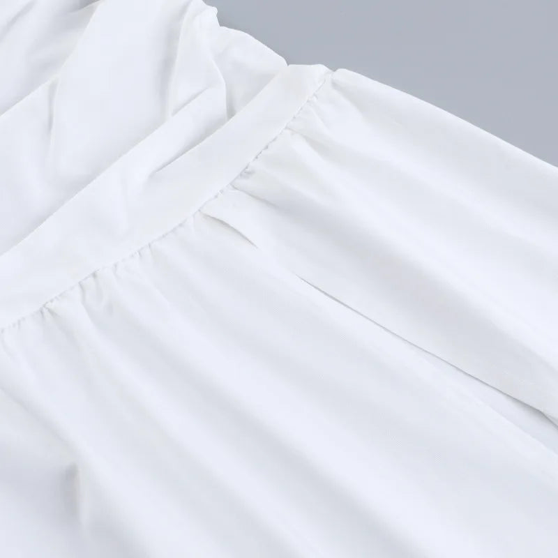 Sleeveless High Split Maxi Dress For Women Fashion Single Shoulder Strap Off-shoulder Backless Bodycon Sexy Long Dress