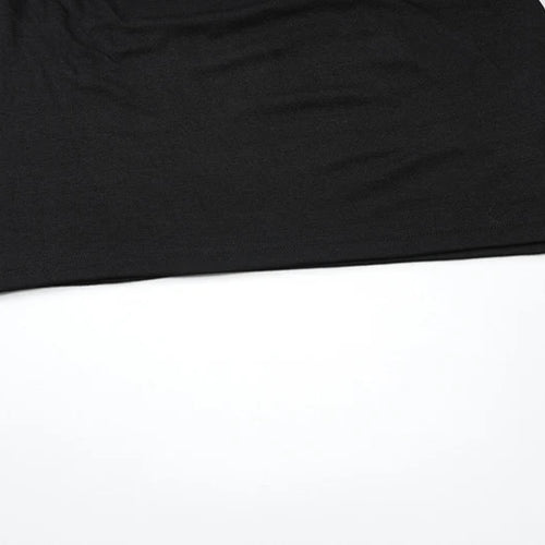 Load image into Gallery viewer, Hollow Out Oblique Shoulder Sexy Mini Dress For Women Robe Summer Black Sleeveless Backless Draped Skinny Club Dress
