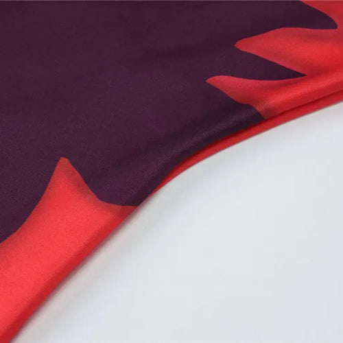 Load image into Gallery viewer, Halter Deep V Neck Printed Maxi Dress For Women Gown Red Off-shoulder Sleeveless Backless Fashion Bodycon Long Dress
