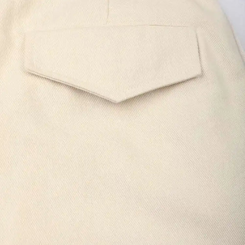 Load image into Gallery viewer, High Waist Beige Pleated Pocket Elegant Long Wide Leg Pants New Trousers Women Fashion Tide Spring Autumn 2025 26D5510
