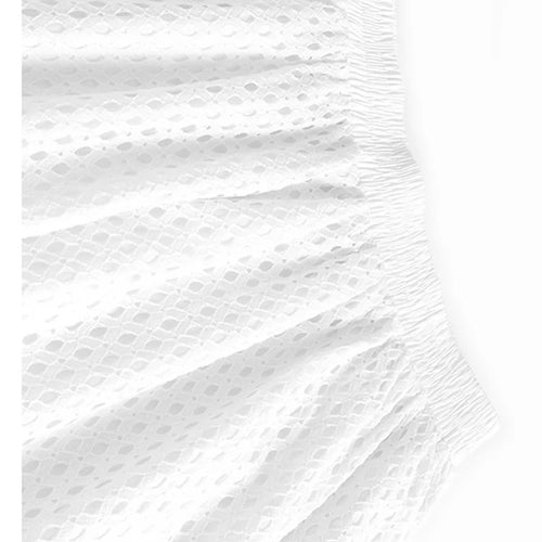 Load image into Gallery viewer, High Elastic Waist Black Grid Hollow Out Long Wide Leg Pants New Trousers Women Fashion Tide Spring Autumn 2025 1DJ1196
