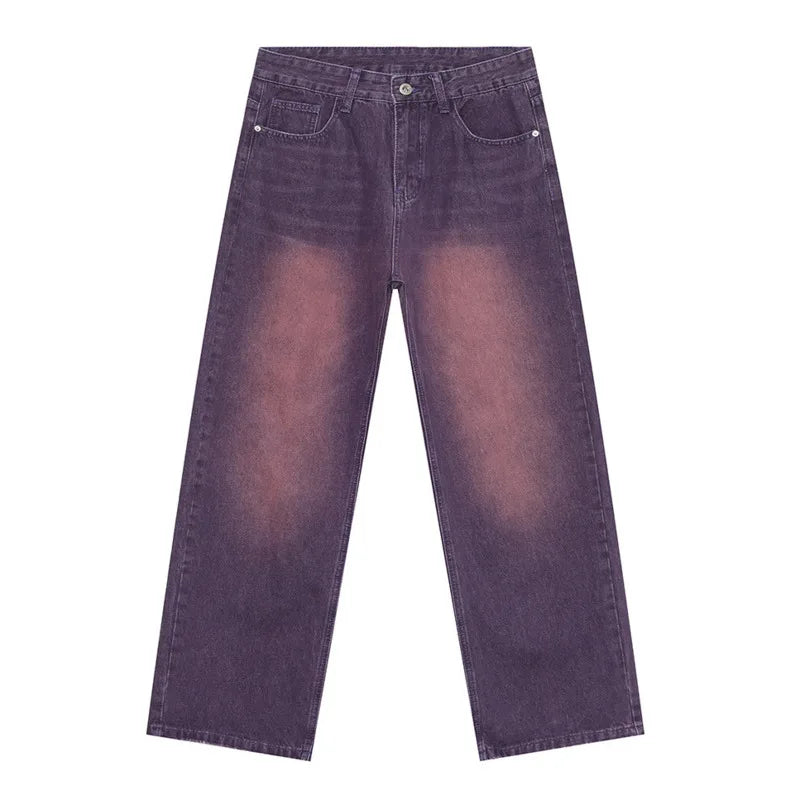 Men's Jeans Summer New American Straigh Casual Male Jeans High Street Multi Colors Simple Bottoms Women Fitting 9A5577