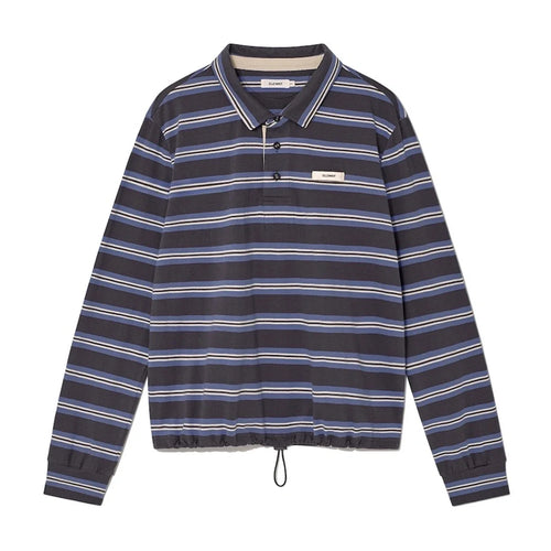 Load image into Gallery viewer, T Shirts Women Streetwear Vintage Striped Tshirts Y2k Tops Fashion Casual Tees Drawstring Loose Camisetas Korean T-shirt
