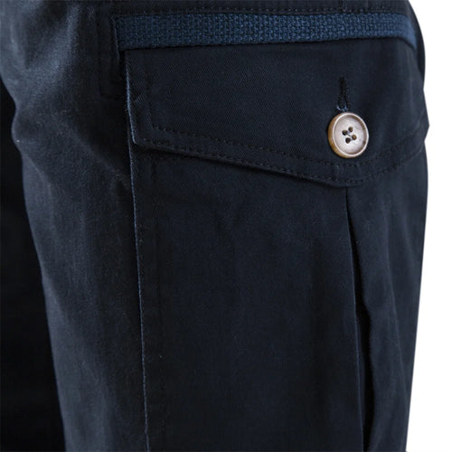 Load image into Gallery viewer, 100% Cotton Men&#39;s Cargo Trousers High Quality Casual Pants for Men New Spring Zipper Multi-pockets Streetwear Pants Men v2
