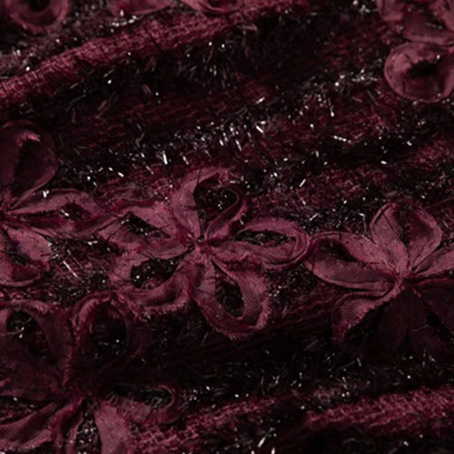 Load image into Gallery viewer, Spliced Fungus Folds Elegant Dresses for Women Round Neck Long Sleeves High Waist Patchwork Mesh Dress Female New
