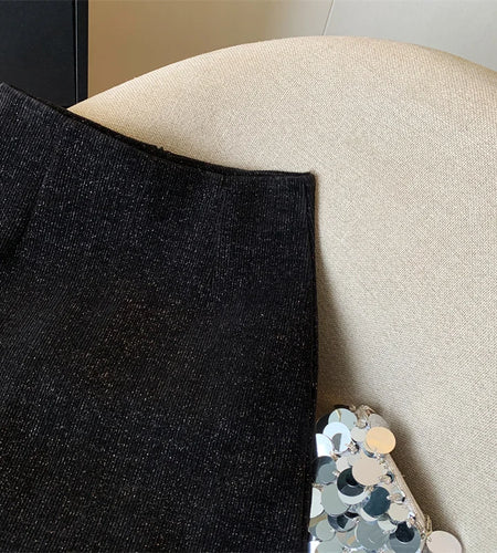 Black Holiday High Waist Slim Zipper Woolen Short Skirt Women Autumn Winter A Line Wrap Hip Mini Skirts Korean Fashion Popular