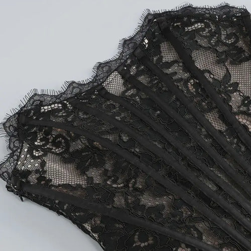 Load image into Gallery viewer, Elegant Lace Strapless Sexy Mini Dress For Women Fashion Off-shoulder Irregular Ruched Bodycon Night Club Party Dress
