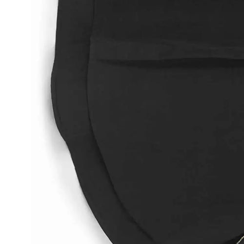 Load image into Gallery viewer, Women Black Color-block Irreuglar Pleat Big Size Shirt Dress New Lapel Long Sleeve Fashion Tide Spring Autumn 2025 1DH9804
