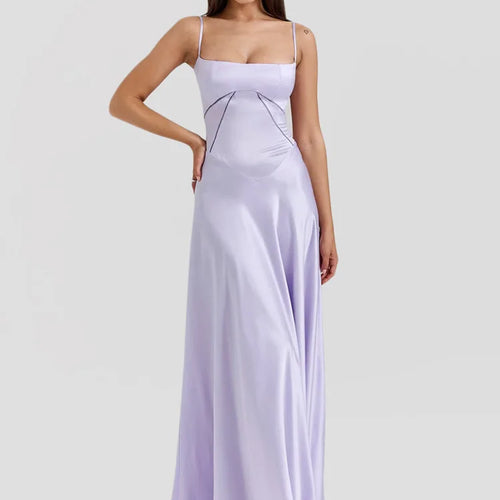 Load image into Gallery viewer, Sexy Camisole Slim Backless Long Dress For Women Elegant Sleeveless Party Club Evening Dress Summer New 2025 Vestidos
