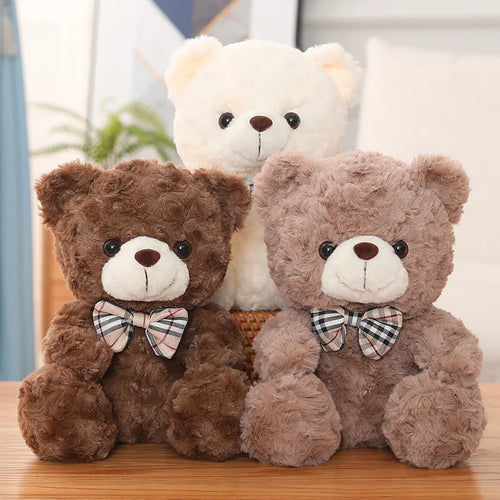 Load image into Gallery viewer, 25cm Cute Cartoon Little Teddy Bear Plush Toys Stuffed Soft Animals Dressing up Doll For Girls Kids Nice Surprise Birthday Gifts
