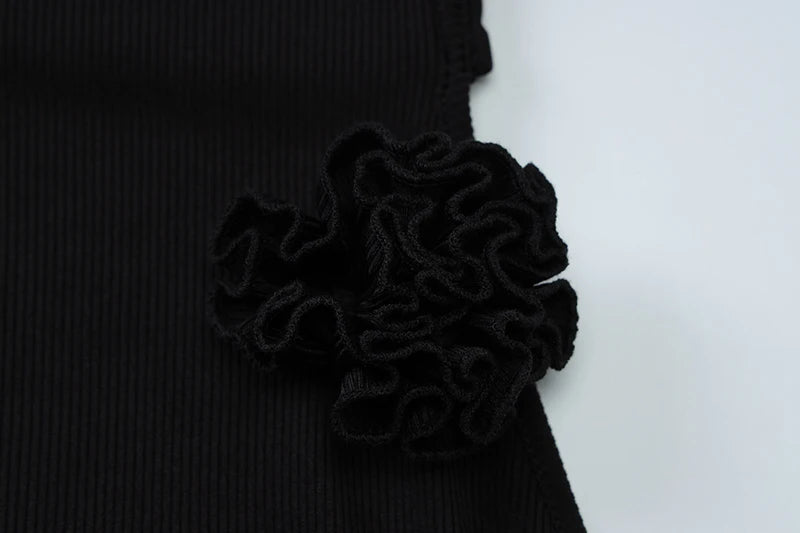 Flower Sleeveless Sexy Maxi Dress For Women Gown Fashion Halter Backless Bodycon Evening Club Long Dress Vestido