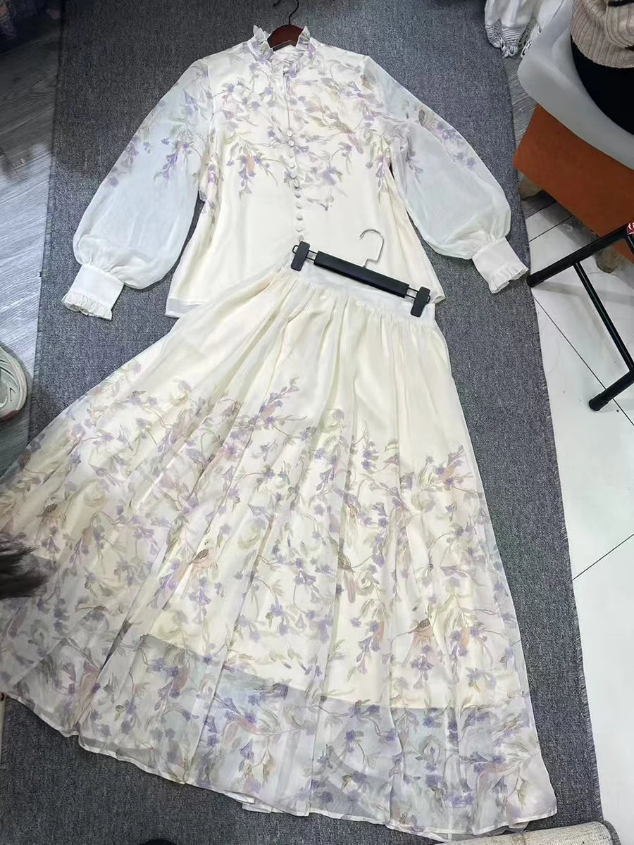 Hit Color Loose Dresses For Women V Neck Long Sleeve High Waist Temperament Dress Female Fashion Style Clothes New