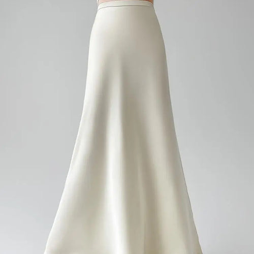 Load image into Gallery viewer, Women's Black Beige Elegant Office Wrap Hip Long Skirt Spring Summer Fashion Casual Brown Slim High Waist Festival Skirts Simple
