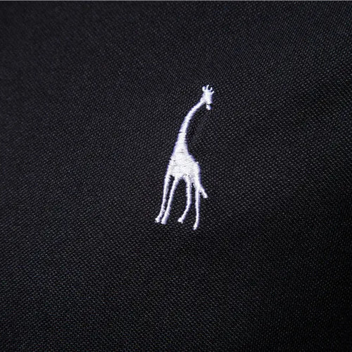 Load image into Gallery viewer, Summer Cotton POLO Shirt Men Turn Down Collar Casual Social Style Giraffe Brand Embroidery Mens Polos Male Tops Tees
