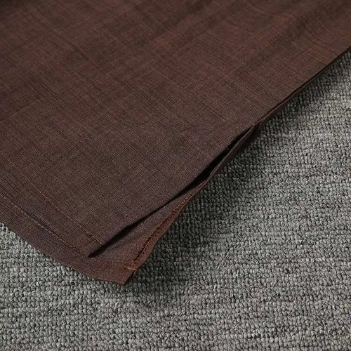 Load image into Gallery viewer, Women Dark Brown Irregular Big Size Elegant Blouse New Scarf Collar Long Sleeve Shirt Fashion Spring Autumn 2025 CPG2867
