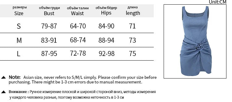 Flower Denim Mini Dress For Women Fashion Strapless Backless Ruched Dresses Femme Sleeveless Skinny Sexy Dress